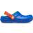 Crocs Kid's Classic Lined Clog - Blue Bolt/Multi