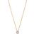 Albrekts Guld Necklace - Gold/Diamond