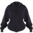 PrettyLittleThing Petite Ultimate Basic Oversized Hoodie - Black