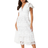 Coast Tiered Lace Trim Detail Midi Dress - White