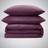 Dunelm Soft & Cosy Duvet Cover Purple (200x200cm)