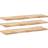 vidaXL Floating Natural Wall Shelf 160cm 3pcs