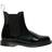 Dr. Martens Flora Smooth Leather Chelsea Boots - Black Polished Smooth