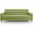 Dunelm Harlow Flatweave Light Moss Sofa 204cm 3 Seater