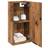 vidaXL Wall-mounted Bathroom Cabinet Toilet Vanity Unit Cupboard