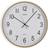 Versa Plastic Quartz 50x50 cm MDF Wood Wall Clock