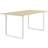 Muuto 70/70 Bord 85 x 170 cm Solid Oak/White Matbord 85x170cm