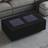 vidaXL Med Infinity LED-Lys 116 x 69 x 40 cm Sofabord 69x116cm