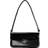 Tory Burch Robinson Spazzolato Rectangular Shoulder Bag - Black