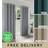 Enhanced Living Austin Eyelet Blackout Curtains 117 cm x 137 cm