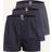 Jockey 3-Pack Woven Soft Poplin Boxer Shorts - Navy