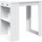 vidaXL 3309321 White Bar Table 70x102cm