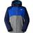 The North Face Men's Stratos Hooded Jacket - Monument Grey/TNF Blue/Summit Navy