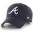 47 Brand MLB Blå Adjustable Keps Atlanta Braves MVP Navy/White