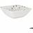 La Mediterránea Skål Barroc Porcelæn Hvid 13 x 13 x 5 cm (28 Enheder) Skål 28stk