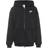 NIKE Older Kid's Sportswear Club Fleece Oversized Zip Up Hoodie - Black/White (FD2931-010)