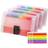 Anjing Expanding File Folder A6 Size 13 Pockets 4-pack