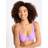 Sunseeker Loretta Textured Pattern Underwired Bikini Top - Purple