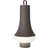 Louis Poulsen Tomoshi Portable Dark Brown Table Lamp 27.1cm