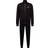 EA7 Emporio Armani Logo Tracksuit - Black/Gold