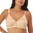 Bali Double Support Lace Wireless Bra - Soft Taupe