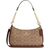 Coach Teri Shoulder Bag - Signature Canvas/Gold/Tan/Brown