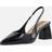 Bianco Bianco Sandaletter biaMaralyn Slingback Patent Svart