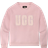 UGG Women's Madeline Fuzzy Logo Crewneck Top - Ashen Rose