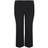 Yours Straight Leg Elastic Waistband Trousers - Black