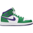 Nike Air Jordan 1 Mid Hulk GS - Aloe Verde/Court Purple/White