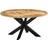 vidaXL Solid Black Dining Table 150.1cm