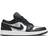 NIKE Air Jordan 1 Low SE W - Black/Metallic Silver/White