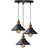 DELIPOP Industrial Retro Black Pendant Lamp