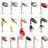 Vicloon Spinner Blinker Set, Fishing Lures with Treble Hooks 16pcs