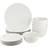 Amazon Basics White Finish Servis 18st
