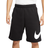 NIKE Sportswear Club Men's Graphic Shorts - Black/White