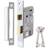 Infinity Decor ‎LAL1450PN 3 Lever Mortice Sash Lock with Pair of Keys Set 1pcs