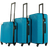 Neo Hard Shell Set of 3 - Electric Blue