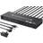 Kceve USB 3.0 KVM Switch HDMI 4 Ports, 4K@60Hz Simulation EDID KVM Switch 4 PC 1 Monitors, HDMI 2.0 KVM Switches Share 4 USB 3.0 Devices Wireless Mouse Keyboard Printer, Wired Remotel and 5 Cables