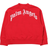 Plam Angel Classic Curved Logo Sweatshirt - Red White