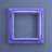 WERNS The Baroque Purple Photo Frame 42x42cm