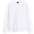 H&M Loose Fit Sweatshirt - White