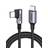 UGREEN 60W PD 3.0 PPS USB C - Angled USB C M-M 0.5m