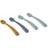 Liewood Siv Silicone Spoons 4-pack