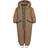 MarMar Copenhagen Oll Snowsuit - Walnut Block (243-650-30-1602)