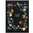 Burde Illustrated Flowers Wall Calendar 2025