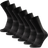 Danish Endurance Regular Cycling Socks 3-pak - Sort