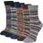 Justay Thicker Thermal Knitting Women's Socks 5-pack - Style3