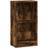 vidaXL 857769 Smoked Oak Bogreol 76cm