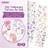 ECHOCUBE Kid's 10 Sheets Mixed Style Waterproof Fake Tattoo Set with Unicorn Pattern